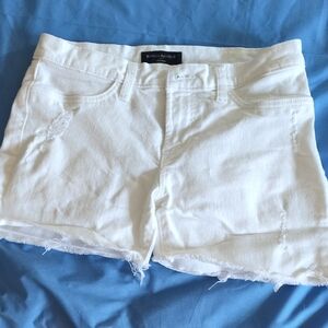 Banana Republic Crisp White Jean Shorts